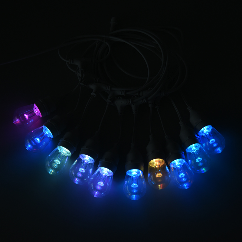 S14 lumini cu pandantiv RGB alb cald controlabil la nivel de pixeli