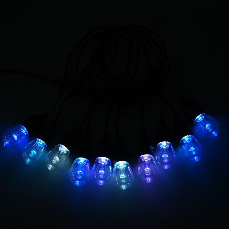 S14 lumini cu pandantiv RGB alb cald controlabil la nivel de pixeli