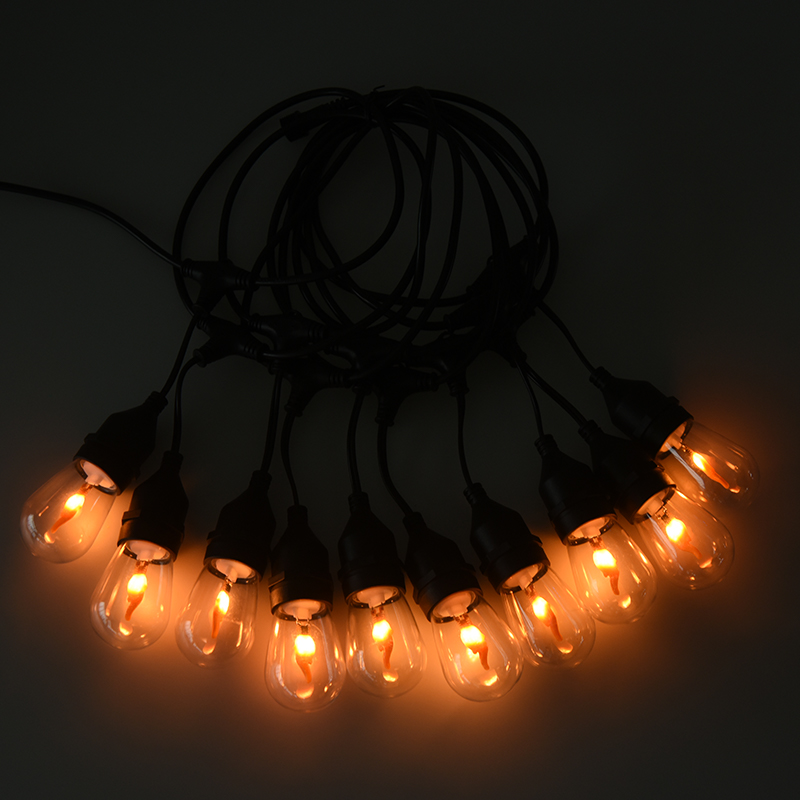 S14 Suspensie Tip E27 Spiral Alb Cald șir lumini 3.5V Model de siguranță de joasă tensiune