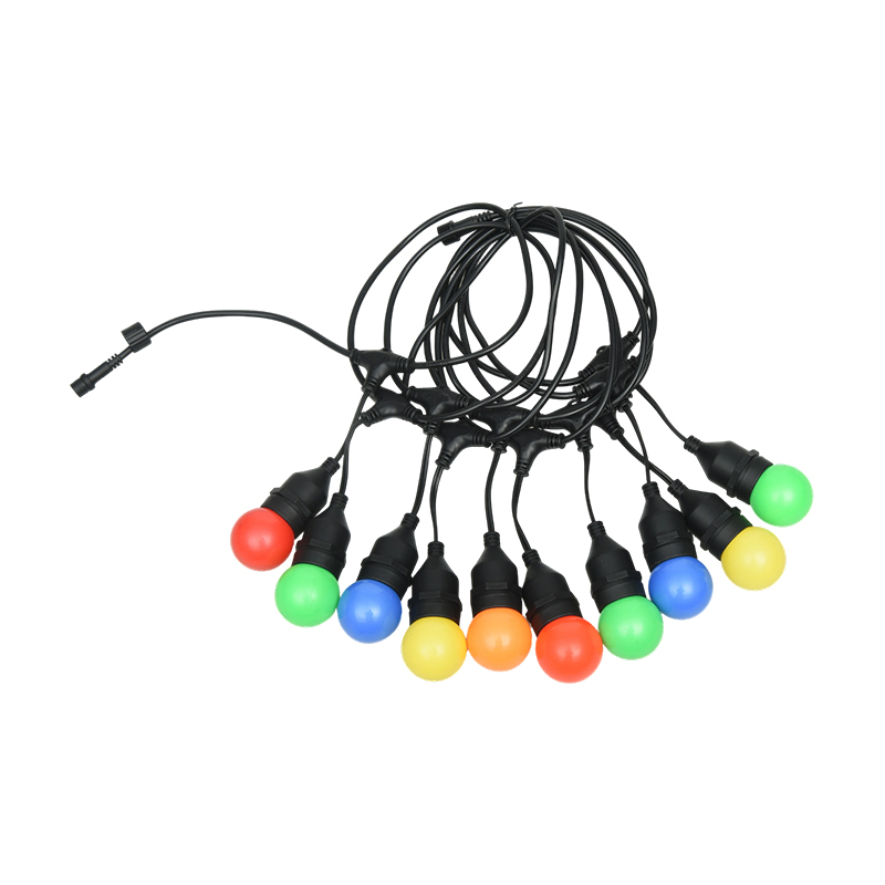 G45 Suspensie tip E27 spirală colorată