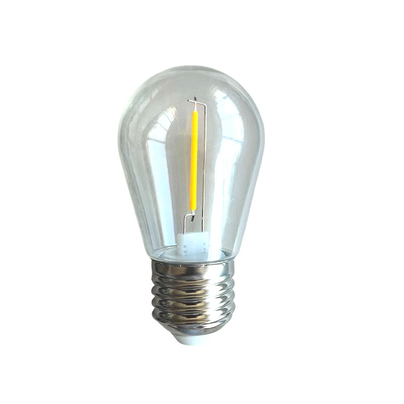 S14 pandantiv detasabil cu bază cu șurub E27 alb cald, cu economie de energie