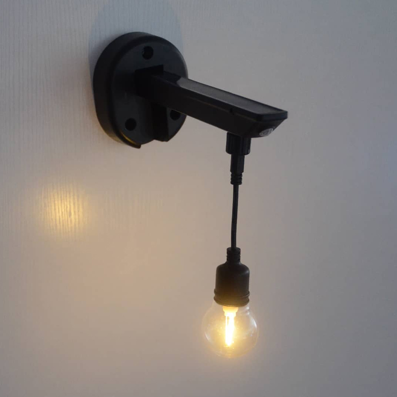Lampă solară G45 cu suprafață netedă