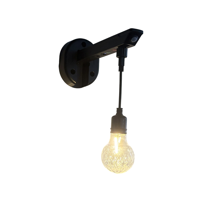 Lampă solară difuză cu model de diamante (forma bec A60)
